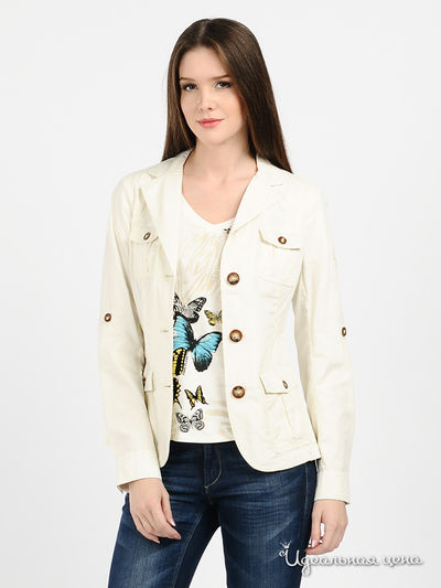 Жакет Finn-Flare, цвет цвет молочный