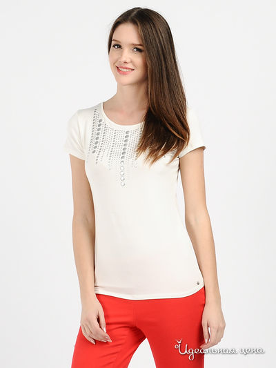 Футболка Finn-Flare, цвет цвет молочный