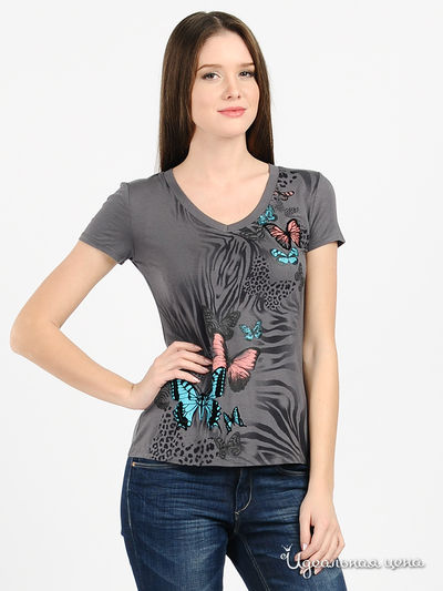 Футболка Finn-Flare, цвет цвет графитовый