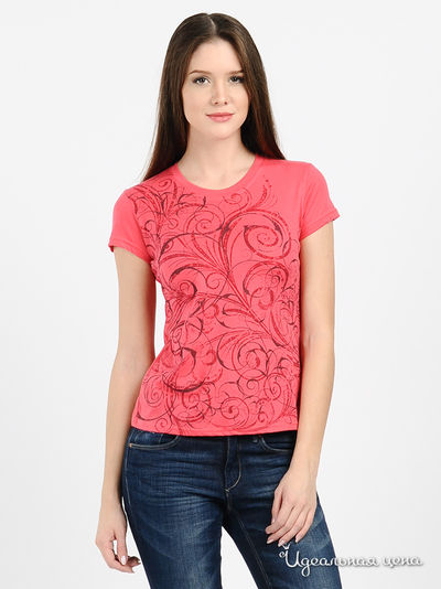 Футболка Finn-Flare, цвет цвет малиновый