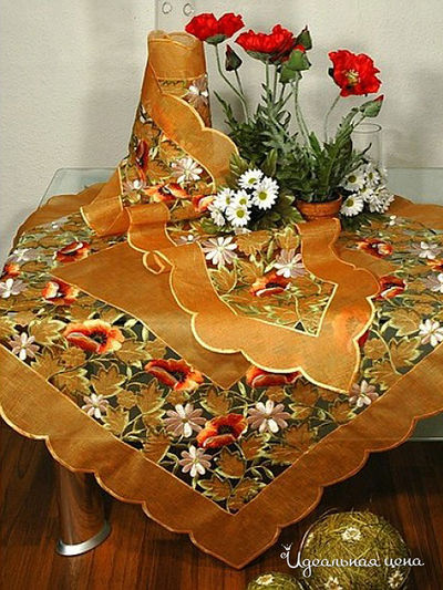 Скатерть Ernst Schafer GmbH & Co., цвет цвет коричневый