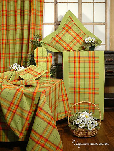 Скатерть Ernst Schafer GmbH & Co., цвет цвет зеленый