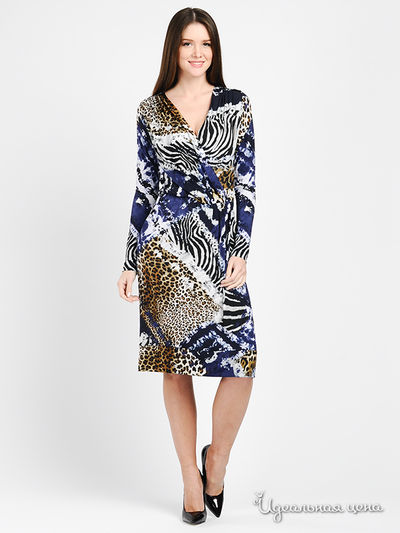 Платье JDS, цвет цвет синий