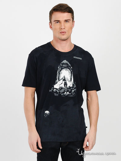 Футболка Costume National, цвет цвет темно-синий