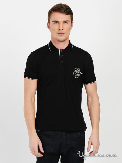 Поло GF Ferre, цвет цвет черный