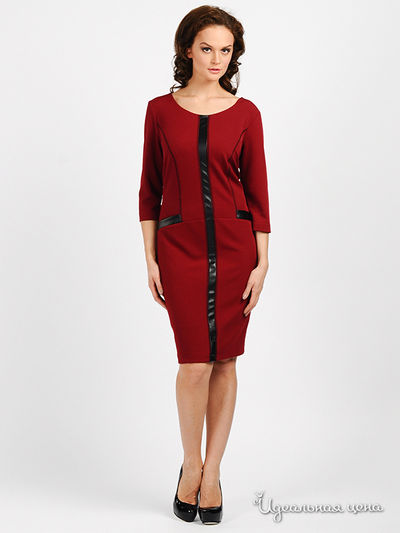 Платье Spektra, цвет цвет вишневый