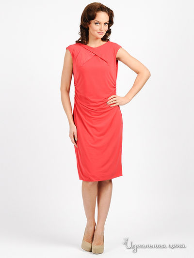 Платье Ruppe, цвет цвет коралловый
