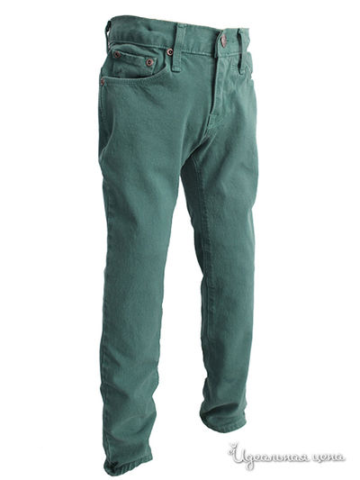 Джинсы La Miniatura, цвет цвет зеленый