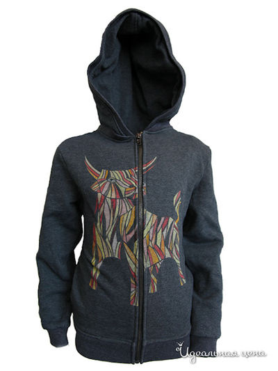 Толстовка La Miniatura, цвет цвет серый