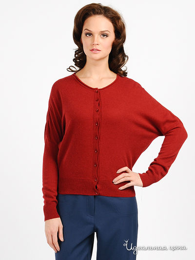 Кардиган IMMAGINE, цвет цвет вишневый