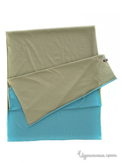 Палантин Artwizard, цвет цвет оливковый / бирюзовый