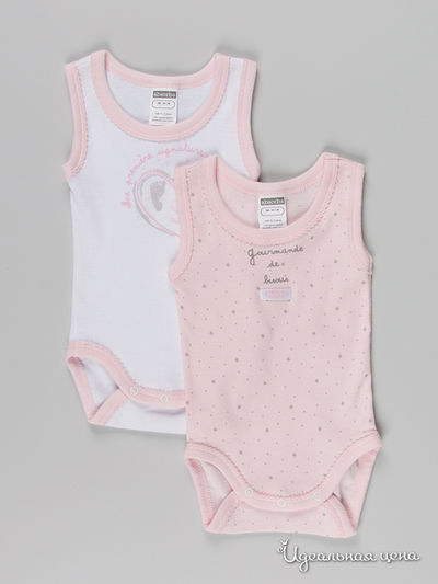 Комплект Absorba, цвет цвет розовый / белый