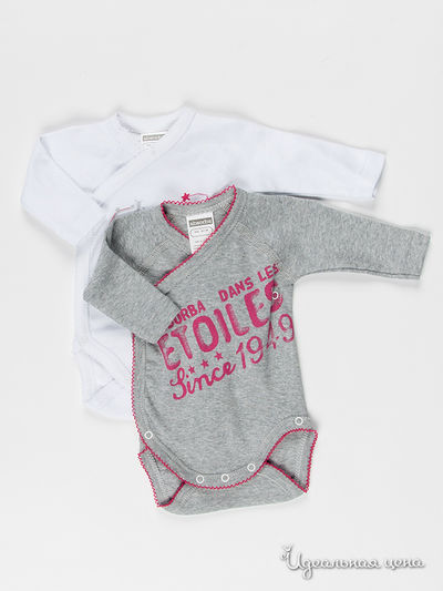 Комплект Absorba, цвет цвет белый / серый