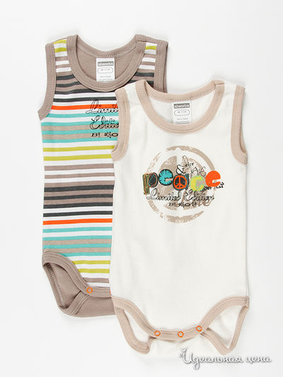 Комплект Absorba, цвет цвет молочный / серо-коричневый