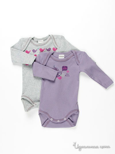 Комплект Absorba, цвет цвет серый / сиреневый