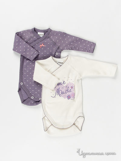 Комплект Absorba, цвет цвет белый / сиреневый