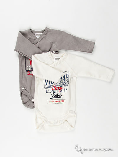 Комплект Absorba, цвет цвет молочный / серый