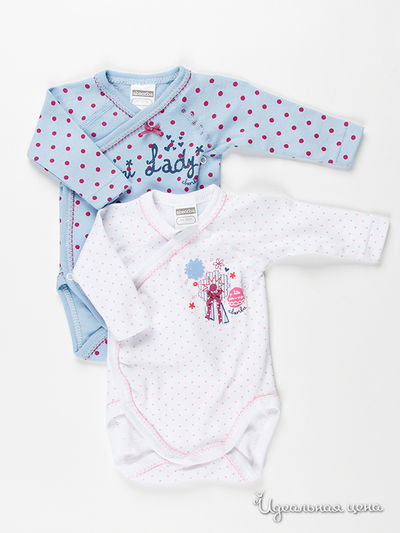 Комплект Absorba, цвет цвет белый / голубой