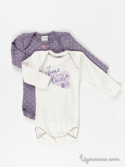 Комплект Absorba, цвет цвет белый / сиреневый