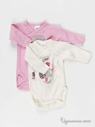 Комплект Absorba, цвет цвет белый / розовый