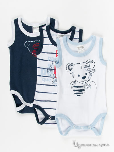 Комплект Absorba, цвет цвет белый / синий