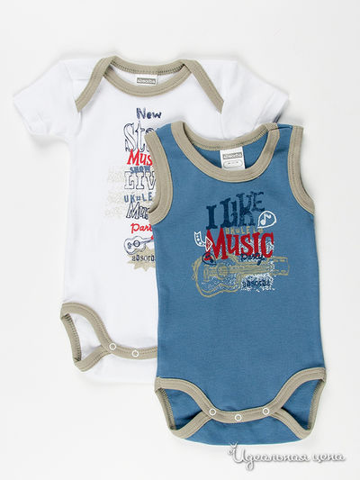 Комплект Absorba, цвет цвет белый / синий