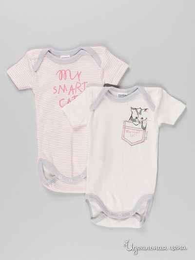 Комплект Absorba, цвет цвет белый / розовый