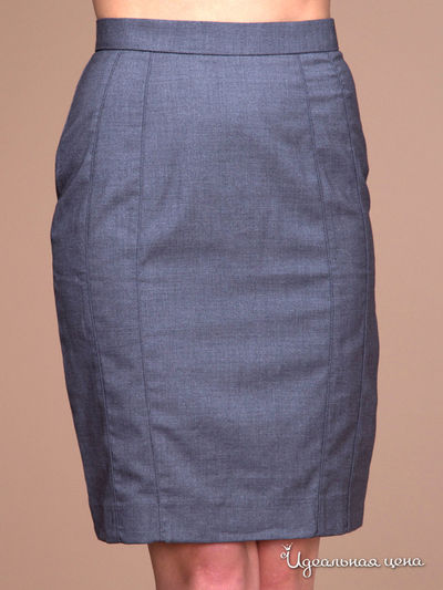 Юбка Gloss, цвет цвет серый