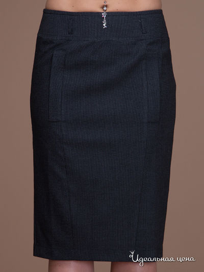 Юбка Gloss, цвет цвет антрацитовый