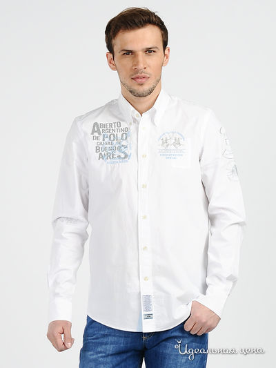 Рубашка La Martina, цвет цвет белый