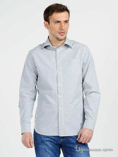 Рубашка Cerruti, цвет цвет голубой / белый