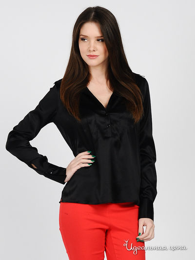 Блуза JDS, цвет цвет черный