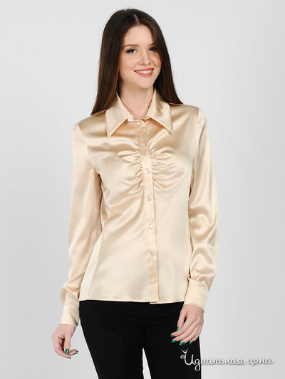 Блуза JDS, цвет цвет бежевый
