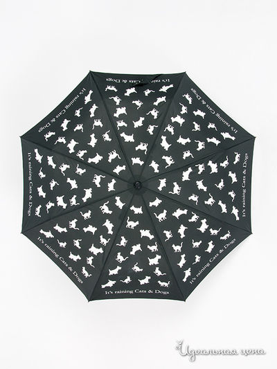 Зонт Moschino, цвет цвет черный