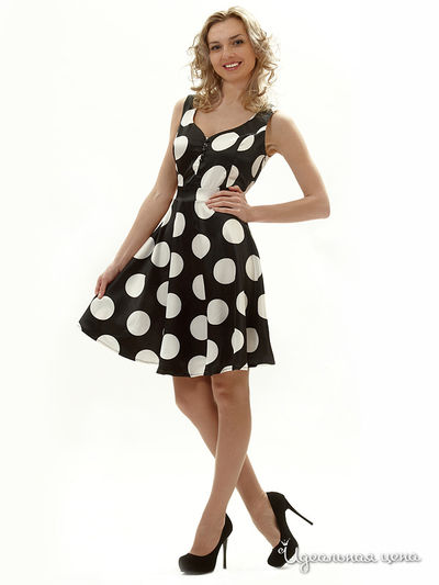 Платье АСА, цвет цвет черный