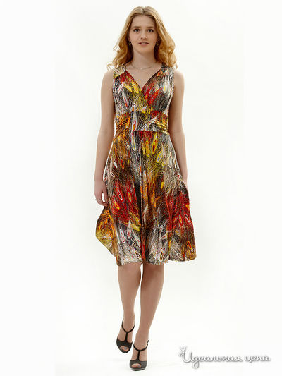 Платье АСА, цвет цвет мультиколор