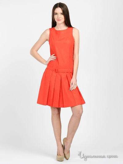 Платье Arrangee, цвет цвет красно-оранжевый