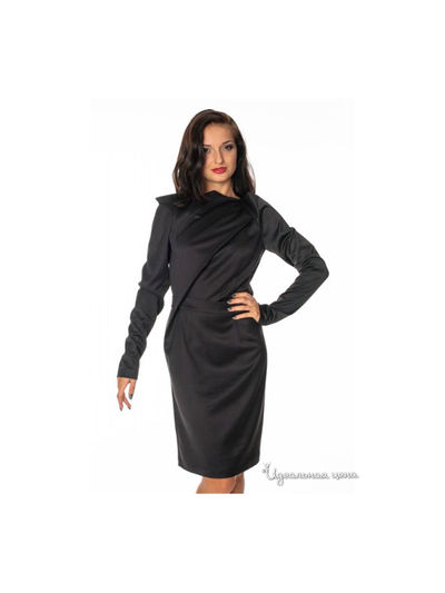 Платье Satin, цвет цвет черный