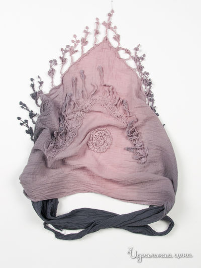 Косынка Star Rise, цвет цвет серо-розовый