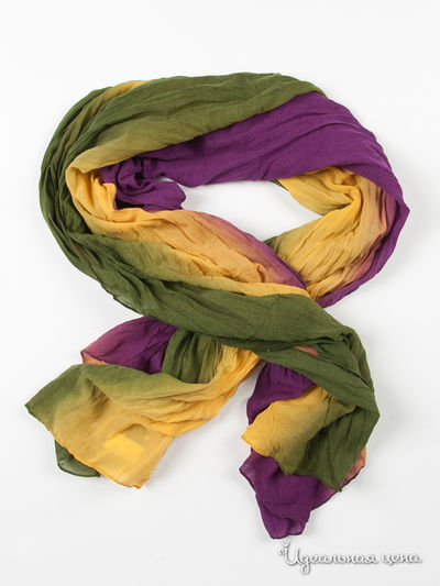 Шарф Star Rise, цвет цвет зеленый / желтый / фиолетовый