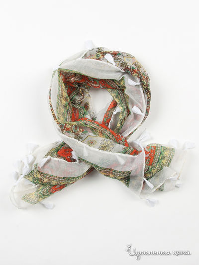 Платок Star Rise, цвет цвет белый / оранжевый