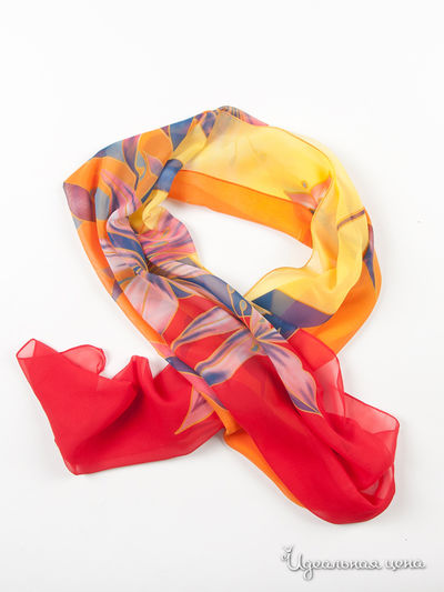 Шарф Star Rise, цвет цвет красный / желтый