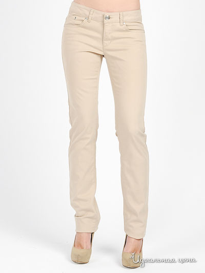 Джинсы Love Moschino, цвет цвет бежевый