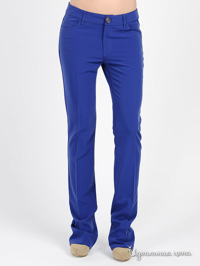 Брюки Love Moschino, цвет цвет фиолетовый