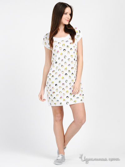 Туника Love Moschino, цвет цвет белый