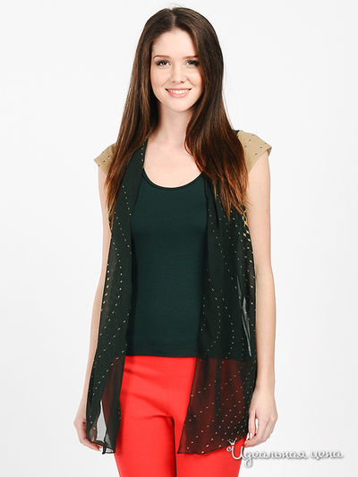 Блуза Cyberg Wear, цвет цвет зеленый