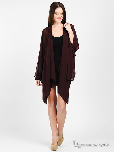 Кардиган Cyberg Wear, цвет цвет бордовый