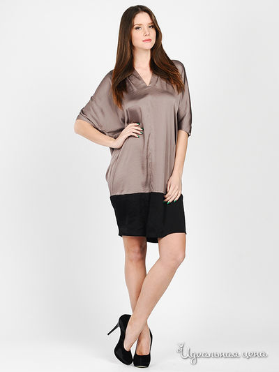 Платье COS, цвет цвет коричневый