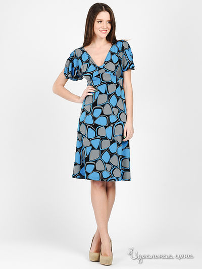 Платье SIGNATURE, цвет цвет голубой