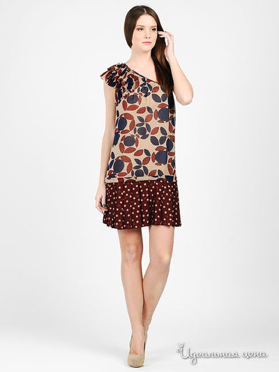 Платье Cyberg Wear, цвет цвет мультиколор